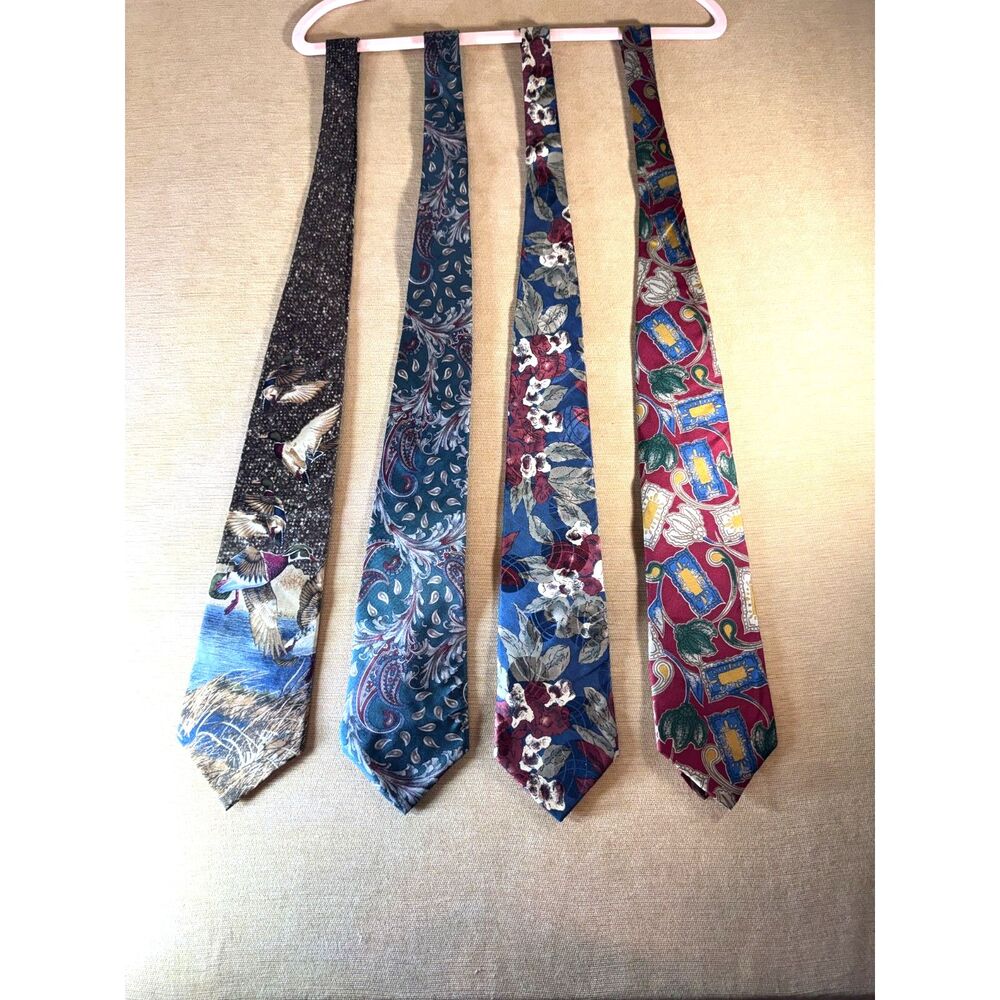 4 Ties; London Derry New York, Henry Grethel, James B. Fairchild, Stafford,